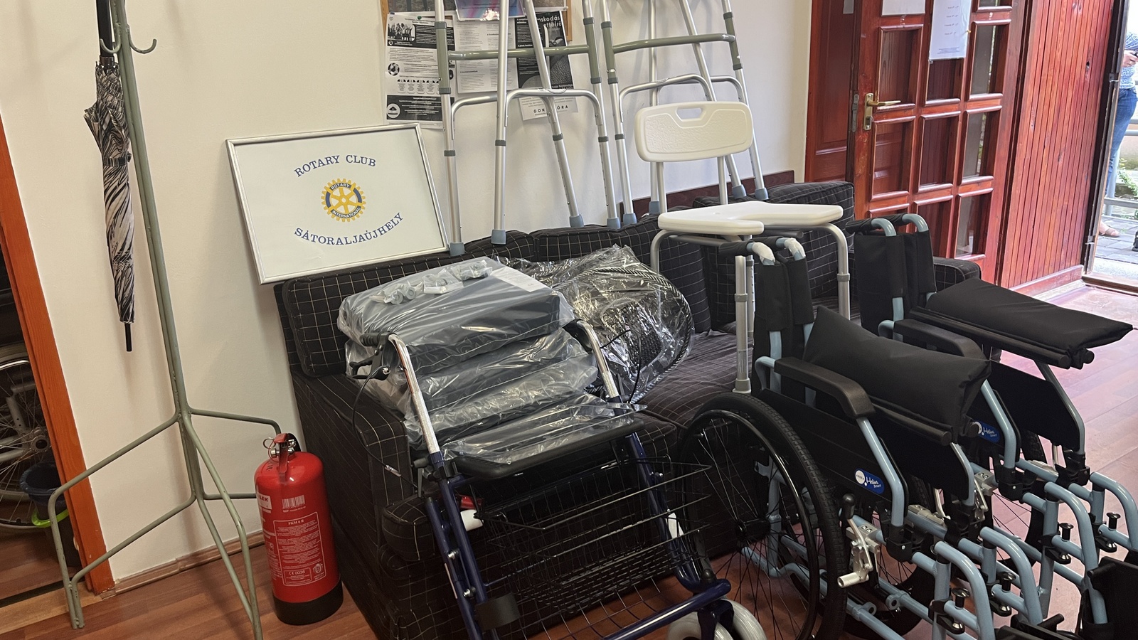 Rehabilitációs és gyógyászati segédeszközök vásárlását támogatott a Rotary Club Sátoraljaújhely